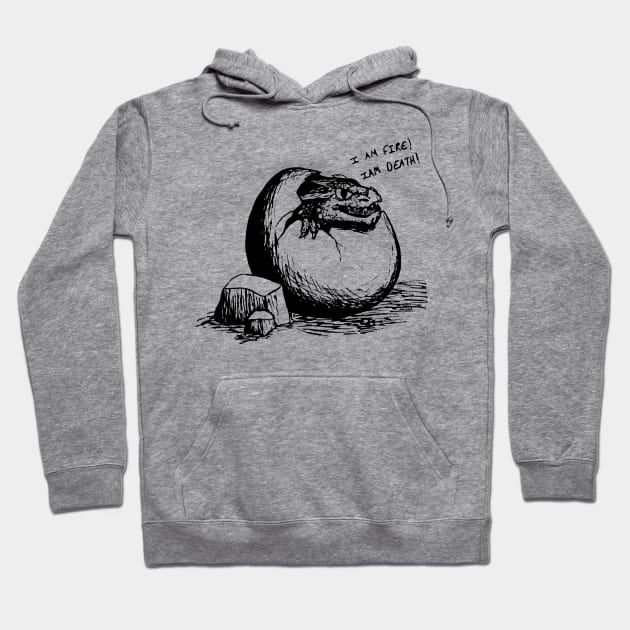 Baby Smaug Hoodie by JessiLeigh